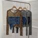 Women's Clothing Real Shot Fashion Leopard Print Perspective Hot Girl Mesh Splicing Denim Irregular Bottoming Shirt Short Top_ecoleips.com