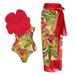 Women's Clothing One Piece Swimsuit 3D Large Flower Decoration Sexy Toucan Print Swimsuit Suit For Women_ecoleips.com