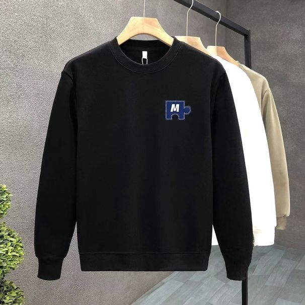 FW25 Matching Couple Cotton Crew Neck Sweatshirt - His & Hers_ecoleips.com
