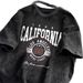 Women's Clothing Vintage Washed Oversized T-Shirt – Distressed Cotton Tee With 3D Print (M-3XL, Black)_ecoleips.com