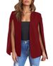 Ladies Cape Coat European American Style Women's Clothing Multi-Color Spot Design Small Suit Vest Hot Selling Outerwear_ecoleips.com