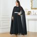 3840 Turkish Muslim Evening Fashionable Dress, Kaftan, Arabic Clothing, Dubai Robe, Women's Clothing_ecoleips.com