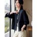 Raglan Sleeve Comfortable Pique 2024 Spring New Casual Versatile Women's Baseball Jacket With A Stylish Design_ecoleips.com