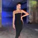 Slim Fit Side Cutout Bodycon Dress For Women, Sleeveless Spaghetti Strap A-Line Mini Dress, Clubwear Night Out Cocktail Party Dress_ecoleips.com