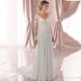 Elegant Deep V-Neck Backless Wedding Dress With Train | Lace Applique Long Sleeve Bridal Gown For Bride, Party, Stage | Sizes US2-26W (Ivory/White)_ecoleips.com