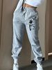Women's Clothing Women's High-Waisted Long Pants Unique Print Europe America Bottoms For Formal & Casual For Women_ecoleips.com
