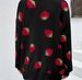 Women's Strawberry Jacquard Cardigan – Oversized V-Neck Long-Sleeve Cover-Up (S-XXL)_ecoleips.com