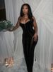 Women's Sexy Sheer Mesh Slim Fit Halter Bodycon Maxi Dress – Black Elegant Party Evening Gown_ecoleips.com