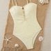 Summer Bohemian One Piece Swimsuit Backless Strappy Special Fabric Cross Border Foreign Trade Hot Selling Vacation Women's Clothing_ecoleips.com