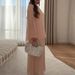 Elegant Women's Chiffon Party Dress 2026 O Collar Shawl Sleeves Loose Daily Dress Fashion Solid High Waisted Hem Long Dress New_ecoleips.com