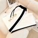 Women's Clothing Summer New Arrival Gold Foil Letter Print Two Piece Set For Women Unique Casual Versatile Slimming Flattering 8002 Print_ecoleips.com