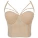 Women's non-slip triangle camisole waistcoat molding bodice sexy with underwire backless wrap chest on the day Always wearable_ecoleips.com