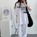 Women's Clothing Manufacturer's Suit For Women Fashionable Age Reducingslimming Short Sleeved Popular Casual Running_ecoleips.com