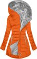 Women's Winter Hooded Parka Coat With Fleece Lining, Slim Fit Long Puffer Jacket, Warm Thickened Polyester Filling, Multiple Colors & Sizes_ecoleips.com