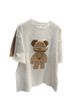 Women's Clothing Cartoon All Match Short Sleeved T Shirt For Women Goods Loose Large Version Medium And Long Printed Short Sleeved Top_ecoleips.com