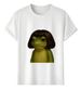 Women's T-Shirts T-shirt Muscle Freaks Furry Frog Illustration Style Kawaii_ecoleips.com