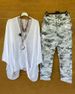 Women's Clothing Fashion Temperament Leisure Suit Camouflage Trousers Two Piece Suit_ecoleips.com
