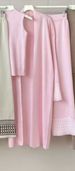Knit Sweater Set – Elegant 3-Piece Outfit With Shawl & Wide Leg Pants | Autumn Winter Fashion | Comfortable & Chic_ecoleips.com