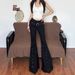 American High Street Design Studded Jeans, 2026 Early Autumn New Y2k Hot Girl High-waisted Flared Pants_ecoleips.com