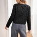 K Women's Sequined Button Jacket, Fashionable Short Jacket_ecoleips.com