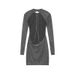 2025 European And American Style Backless Chain Round Neck Long Sleeved Wrap Buttocks TightShortSkirtRetroNostalgic French Dress_ecoleips.com