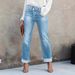Cross-Border European And American Hot-Selling Jeans For Women, Straight-Leg Stretch 2025 New Style, Elegant Commuter_ecoleips.com