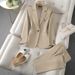 Women's Clothing long sleeved professional suits and trousers formal suits for interview sales work clothes _ecoleips.com
