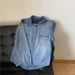 Women's Clothing Denim Order Lapel Long Sleeved Slim Shirt Spring Women's Boutique Shirt_ecoleips.com