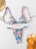 Women's Clothing New Fashion Print Swimsuit Seaside Sexy Split Swimsuit Bikini Bikini Women_ecoleips.com