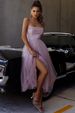 Women's Clothing Elegant Sleeveless Suspender Dress – Slim Fit Bodycon Dress For Evening & Party Wear_ecoleips.com