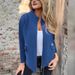 Women's Casual Woolen Lapel Drawstring Faux Pocket Suit Jacket Autumn/Winter New Cross Border European And American Style_ecoleips.com