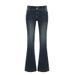 Low Waist Washed Slim Fit Versatile Flared Jeans For Women, Autumn Winter New European And American Style Fashion Casual_ecoleips.com