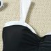 2026 Women's Push up Bikini One Piece Swimsuit Solid Color Sexy Tight Fit European American Style Hot Spring Cross Border Foreign Trade_ecoleips.com