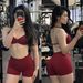 DF Series Women's Impact Sports Yoga Top Thin Strap Halter Neck Bra Beautiful Back Weightlifting Fitness Wear_ecoleips.com