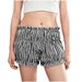 Women's Casual Plaid Fashion Lace Sexy Low Waist Shorts_ecoleips.com