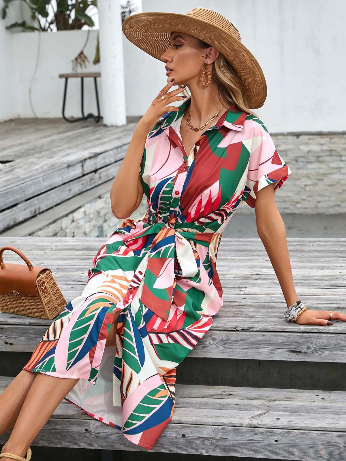Women's Clothing Summer Slim Fitting Single Breasted Women's Clothing_ecoleips.com