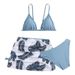 2024 New European And American Style Two-Piece Swimsuit Older Girls, Three-Piece Bikini Set With Mesh Swimwear For Girls_ecoleips.com