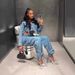 Women's Denim Workwear Jacket & Pants Set 2-Piece Outfit - Streetwear Oversized Pocket Utility Jumpsuit (Blue, M/L/XL/XXL)"_ecoleips.com