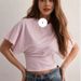 Korean Version Of The Design Sense Round Neck Pullover Short-sleeved T-shirt Women's 2025 Summer New Simple And Versatile Solid Color Loose Top_ecoleips.com