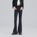 Nostalgic Retro-colored Flared Jeans For Women, 2026 Spring New High-waisted, Slightly Stretchy, Slimming, Stylish,_ecoleips.com