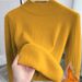 Women's Fleece-Lined Knit Sweater Semi-Turtleneck Winter Warm Thickened Thermal Underwear Soft Comfortable Long Sleeve Tops_ecoleips.com