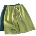 Women's Waffle Knit Sports Shorts 2026 New Summer Thin Loose Casual Mid-Length Pants_ecoleips.com