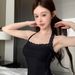 Lace Camisole Summer New Style With Built-in Chest Pads, Sexy Strapless Slim-fit Top For Women_ecoleips.com