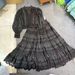 Women's Clothing Temperament Fashion Heavy Industry Splicing Lace Long Skirt Set_ecoleips.com