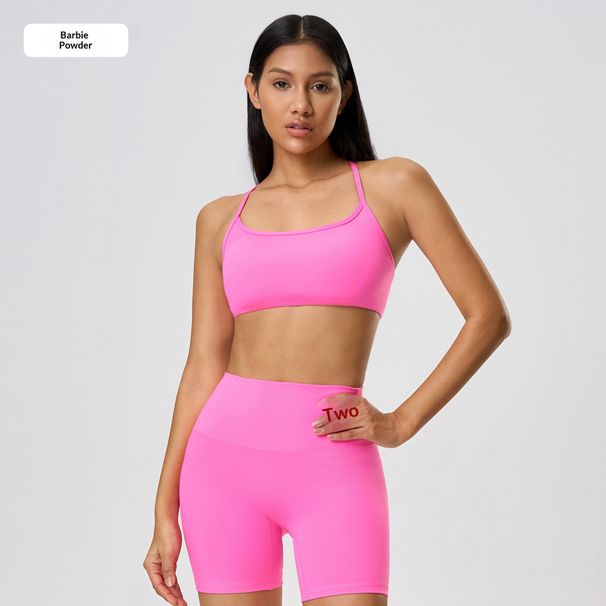 New Style Hollowed Out Cross Back Sports Bra With Thin Straps And Square Neck, Sexy Yoga Bra Available For Dropshipping._ecoleips.com