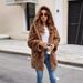 Trendy Leopard Print Faux Fur Coat – Plush, Warm & Stylish Winter Coat For Women_ecoleips.com