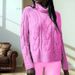 Aria Basics Aria Basics Women's Turtleneck Sweater, European American Cross-border New Fashion, Elegant Solid Color, Autumn And Winter Warm_ecoleips.com