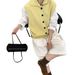 Korean-style High-neck Twisted Double-sided Knit For Women, 2026 Model, Casual And Versatile Sleeveless Sweater Vest_ecoleips.com