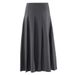 Inspired Crystal-Embellished High-Waist Maxi Skirt – Elegant Pleated Midi Dress With Stretch (S-XL, Spring/Summer)_ecoleips.com