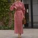 Elegant French Style Women's Clothing Set Long Sleeved Solid Color Shirt And Long Skirt_ecoleips.com